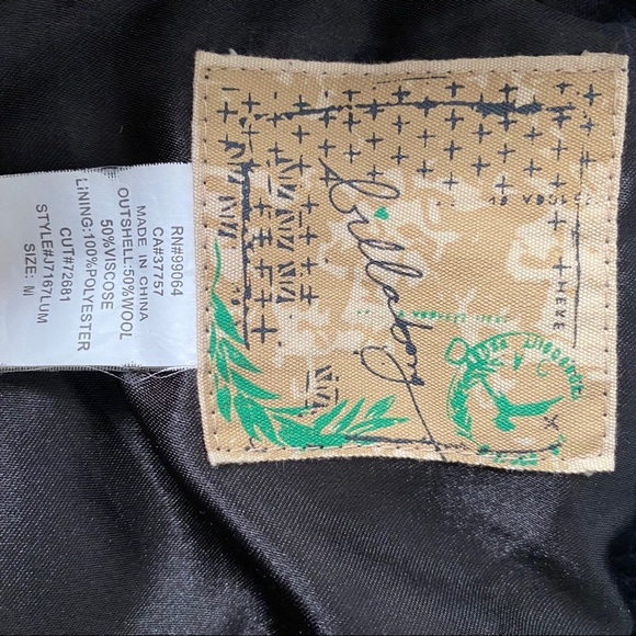 Billabong Checkered Wool Bomber Jacket - Picture 8 of 8